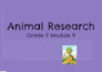 provide expert writing modules for grade 2 about animals